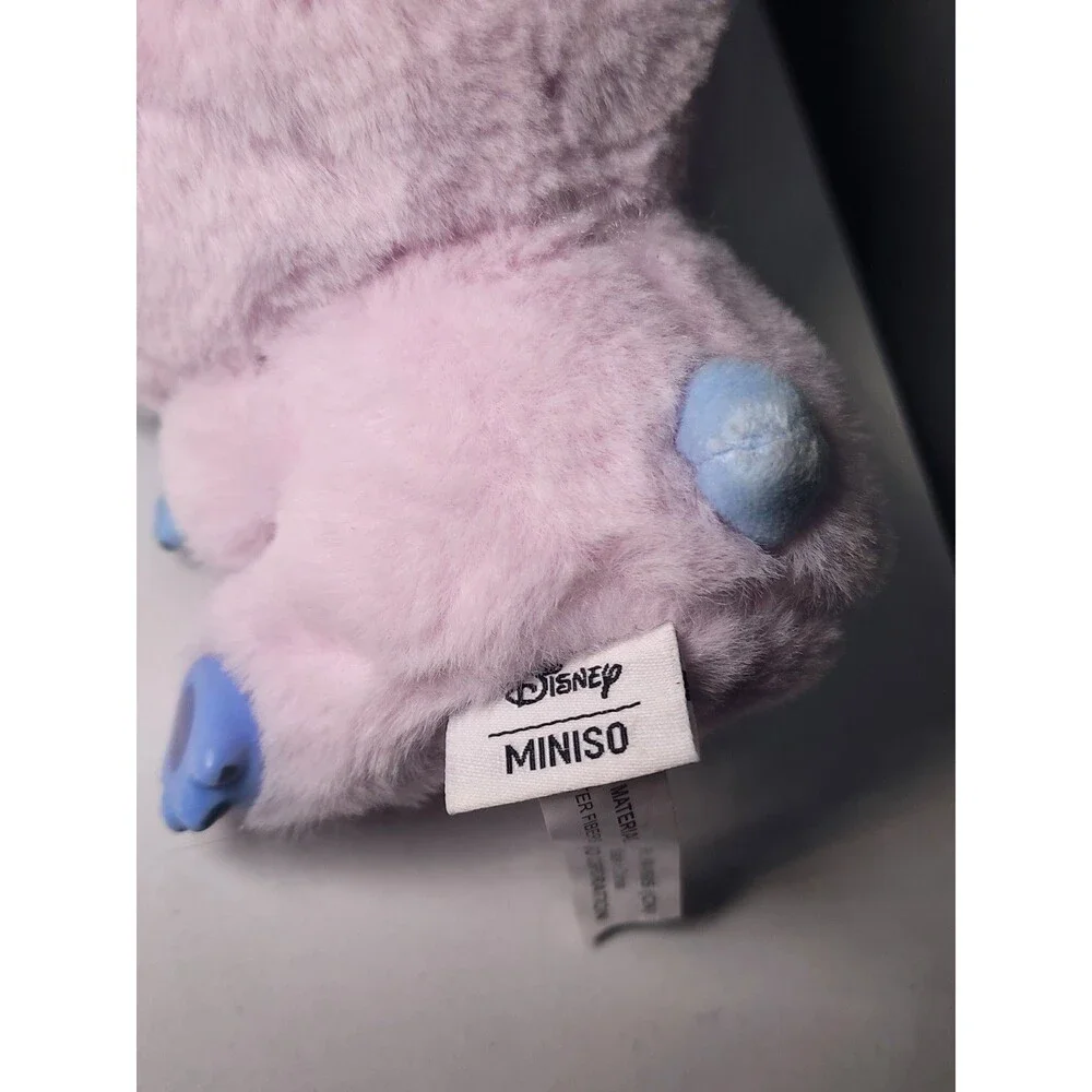 MINISO Disney Stitch Eat Something Before Sleep Strawberry Cone Plush No Box Car